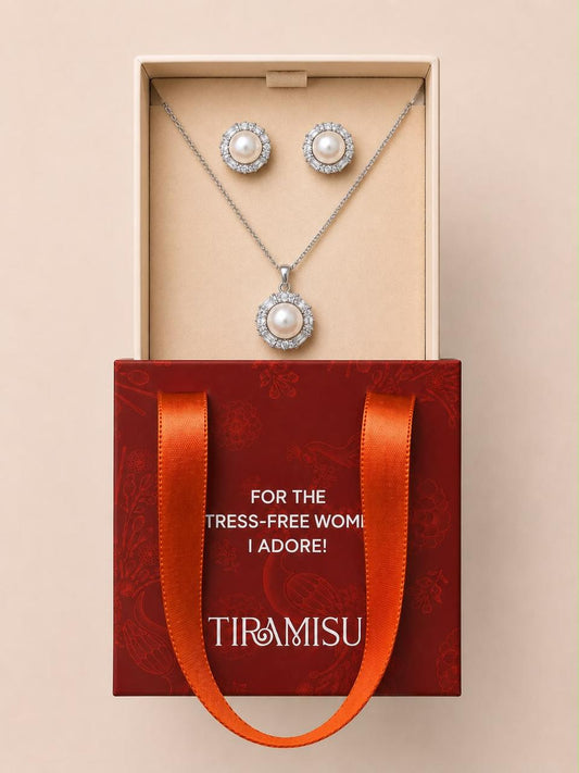 Luminous Pearl Necklace Gift Box Set