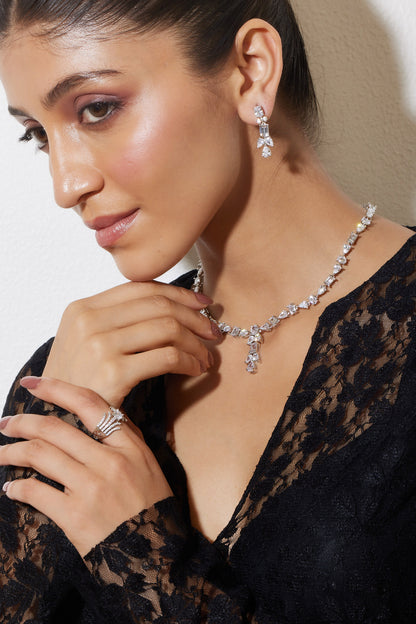 Prism Drop Necklace Set