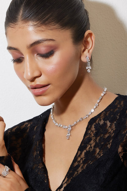 Prism Drop Necklace Set