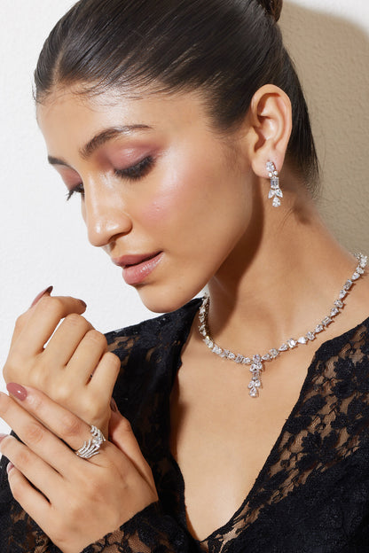 Prism Drop Necklace Set