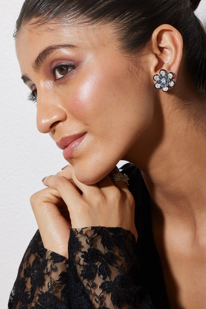 Starflower Blue Earrings