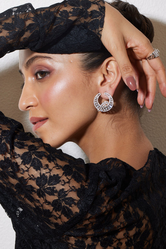 Moon Arc Earrings