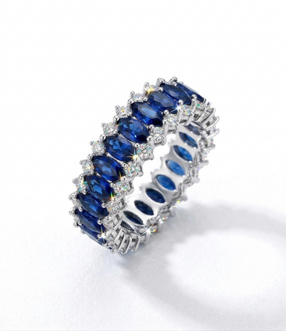 Modern Line Diamond Ring